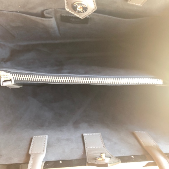 Fendi 2Jours Leather & Multicolor Shearling Tote - Picture 15 of 16